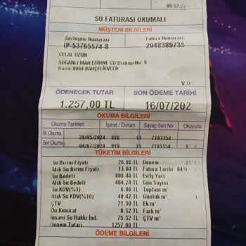 İSKİ Fatura İtirazı