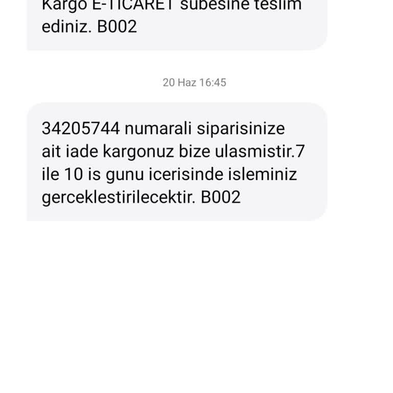 Sefamerve İade Ücreti Ödemiyor