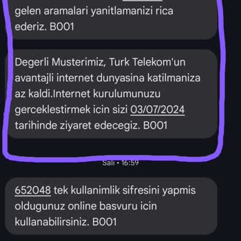TTNET Ev İnternet Kurulum İlgisizliği