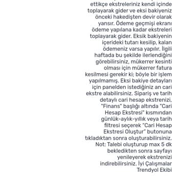 Trendyol Pazaryeri Kimse İlgilenmiyor Hak Ettiğim Paramı Vermiyor