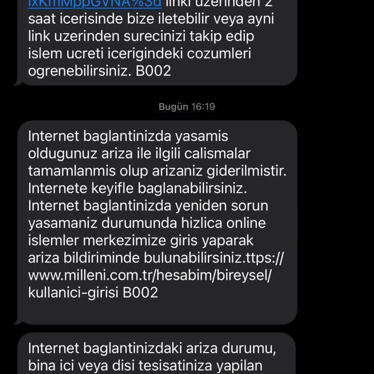 Millenicom Yanıltıcı Arıza Ücretlendirmeleri Ve Müşteri Hizmetleri Eksikliği