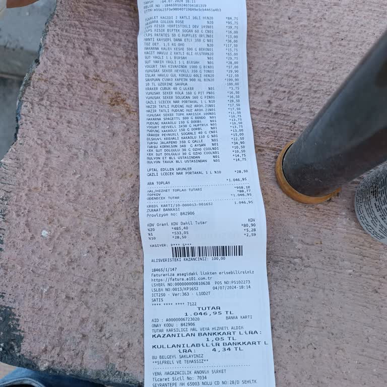 A101 Aldığımız İçecek Elimizden Alındı Poşet Kalmadı Dendi Verilmedi