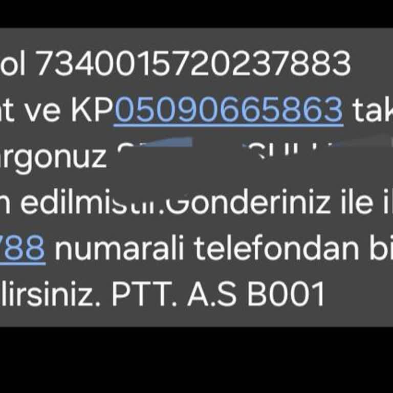 PTT Kargo Hezimeti Her Zaman Ki Gibi