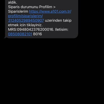 A101 Faturamı İletmiyor, Siparişimi De Bulamıyor