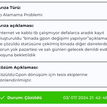 Kablo Net Ve Kablo TV Teknik Servis Sorunu