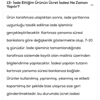 5in1canpolat İade Tutarının Eksik Ödenmesi