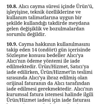 Aydın Optik Lens Sakarya/Hendek İade Sorunu!