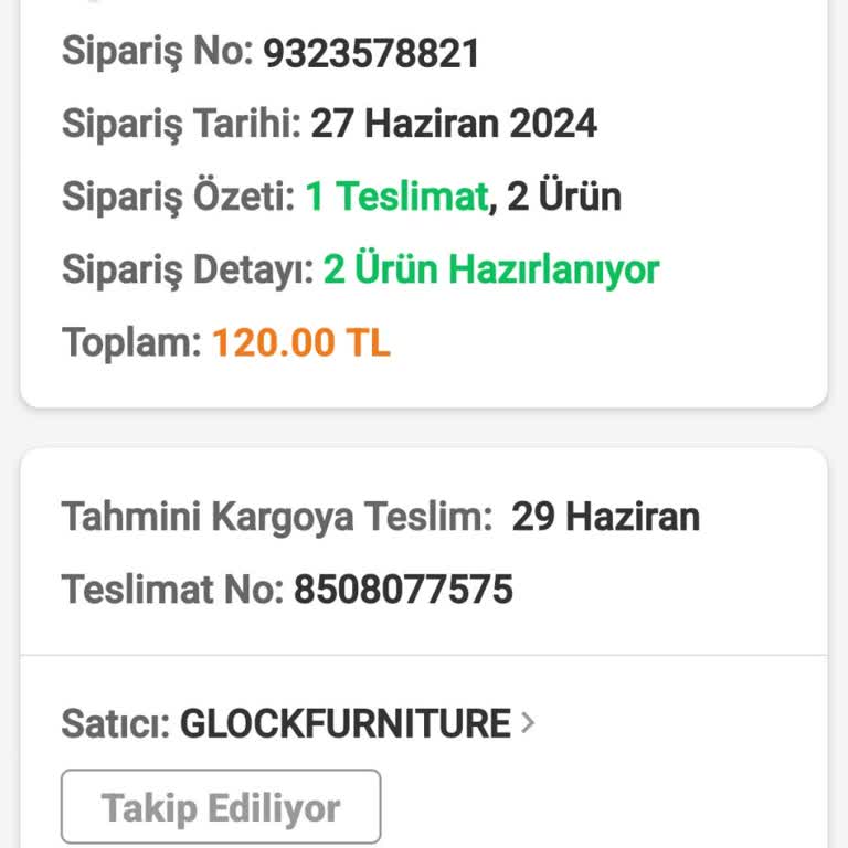 Trendyol Müşteri Hizmetleri Sorunu Çözemedi
