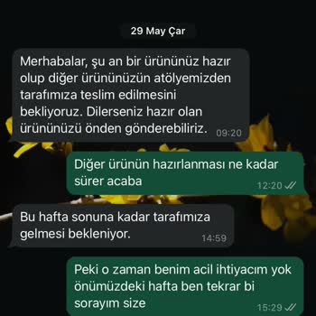 I Love Shoes Firması İlgisizliği, Sipariş Teslim Edememesi