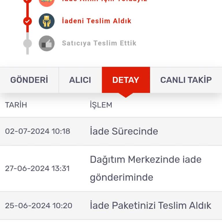 D&R Plak Aldım, Açık Geldi Ve İade Yolladım Ama Kargoda On Gündür Almıyorlar