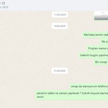 Kafkas Pet Kafkaspet Para İadesi Yapmıyor