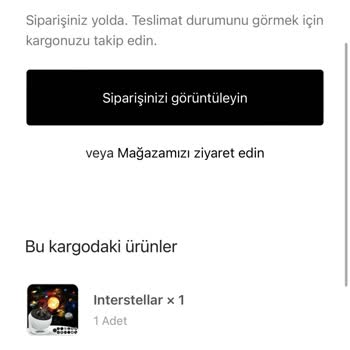 Planetarium (colnos.com) Ürünüm Elime Geçmedi