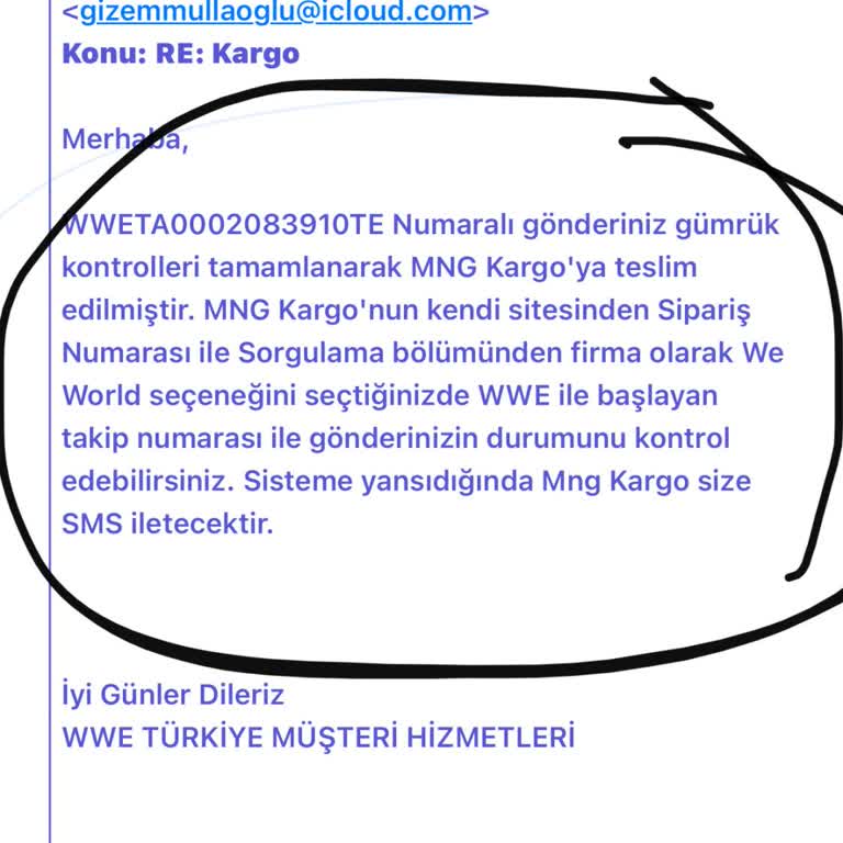 MNG Kargo Kargomu Takip Edemiyorum
