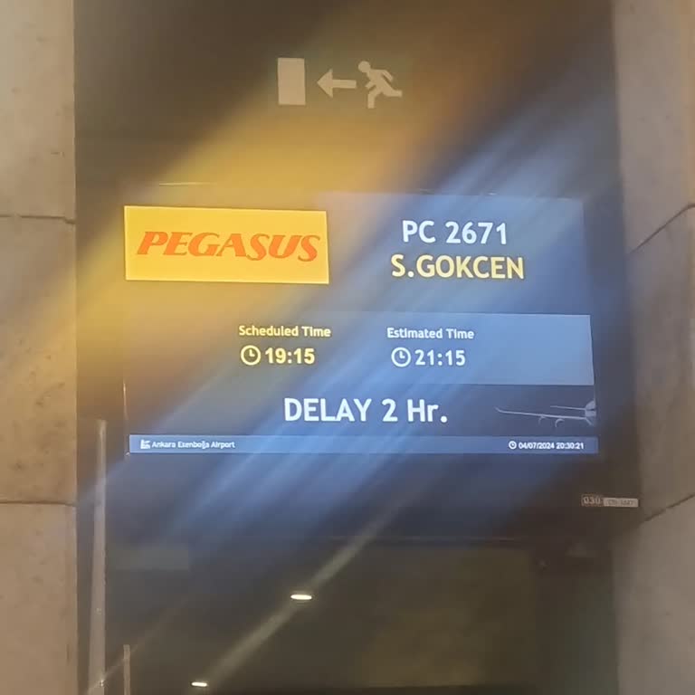 Pegasus Gecikme Bildirim Sorunu