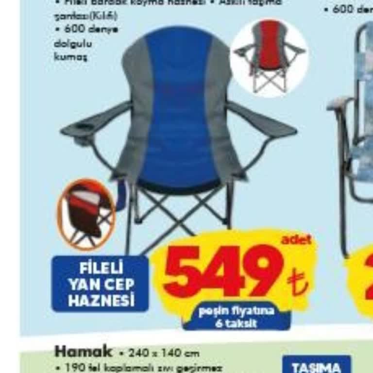 Şok Marketler Reklamı Çok Olan Ama Kendisi Olmayan Sandalye
