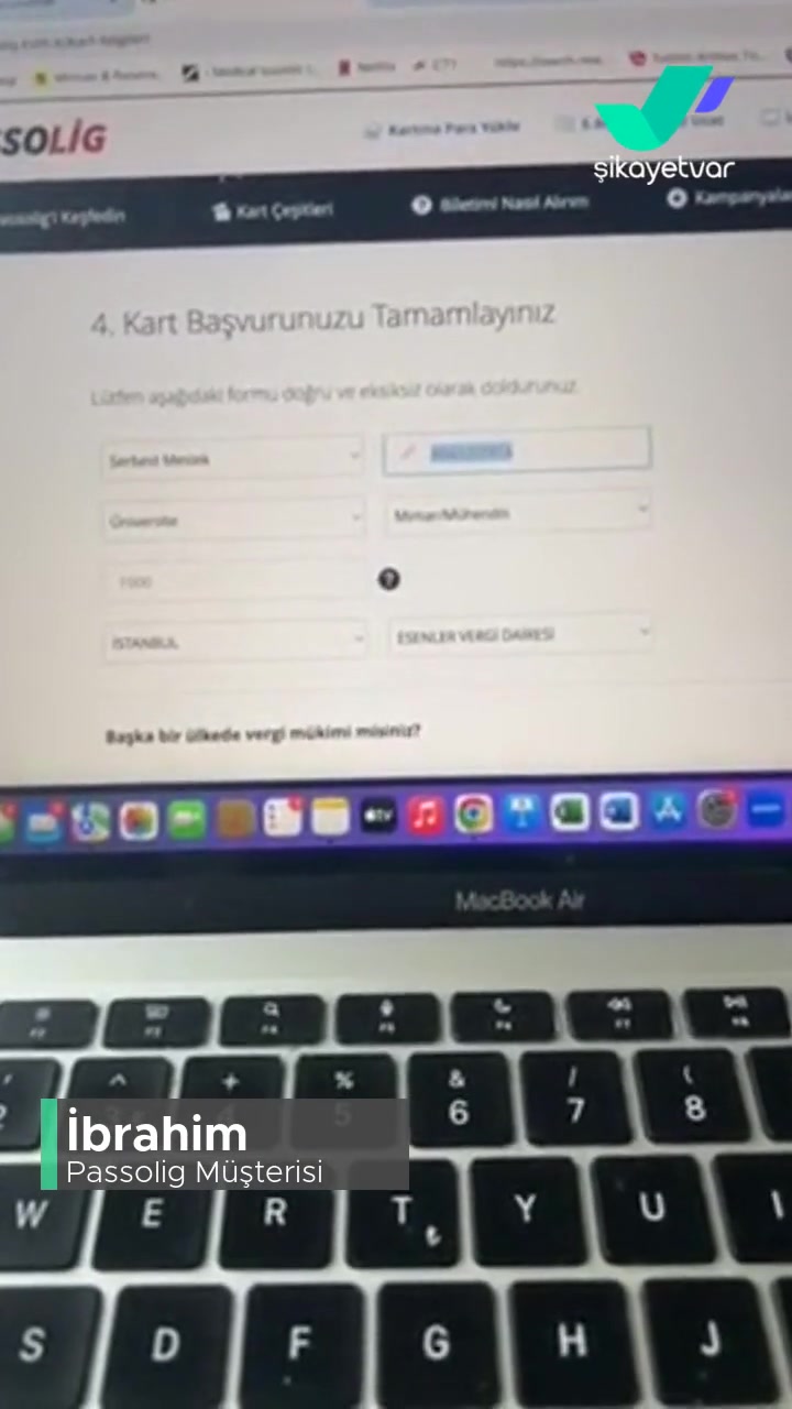Passolig Seri Numarası Hatası! videonun kapak resmi