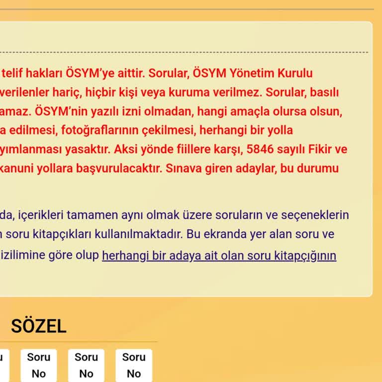 ÖSYM 2024 DGS De Aday Cevap Kağıdını Erişime Açmadı