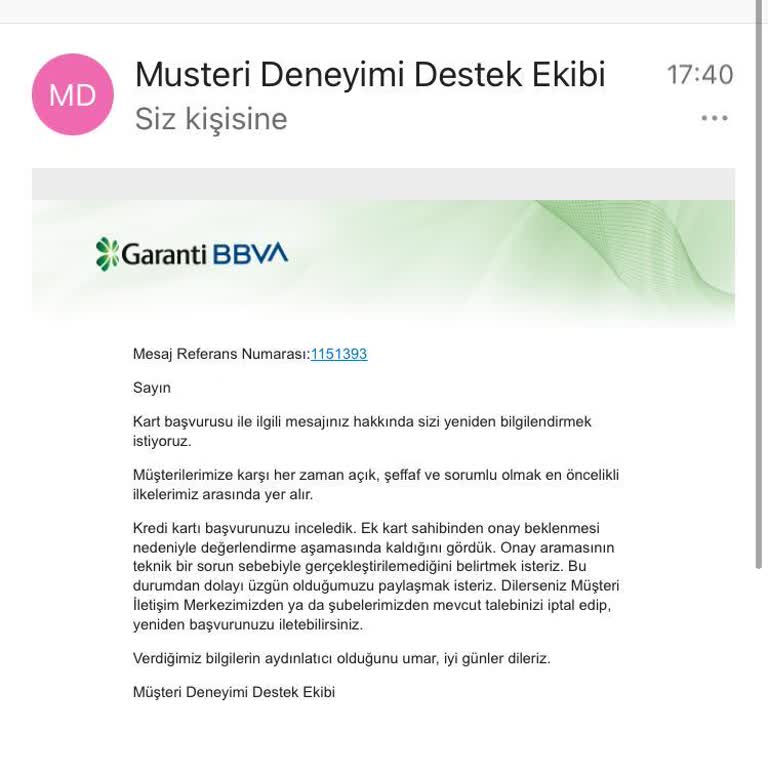 Garanti BBVA Hizmet Anlayışı Zafiyeti