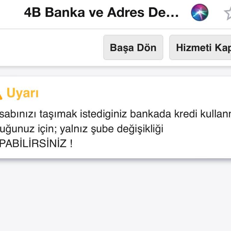 TEB Bankası İşimi Yapamıyorum