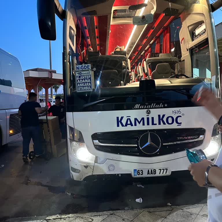 Kamil Koç Hareket Saatinde Yaşanan Olağan Dışı Gecikme