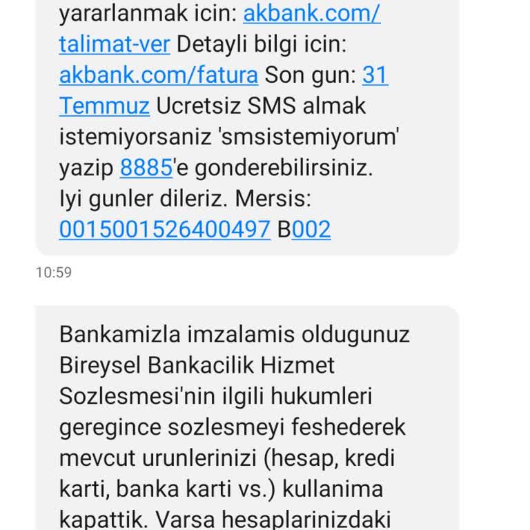 Akbank Durduk Yere Hesabımı Kapattı