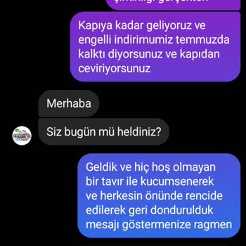 Cevahir Aqua Heybeliada Engelli Birey Olarak Maruz Kaldığım Muamele, Yorum Sizin