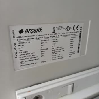 Arçelik 2476 CEI Tamir Edilemez Son Teknoloji Buzdolabı