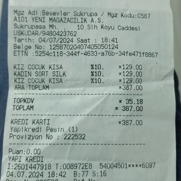 A101 Ürün İade Almıyor