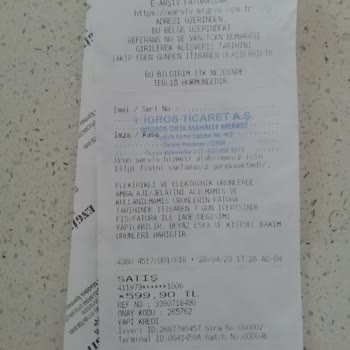 Migros A Vermiş Olduğum Ürünüm Hakkında Bilgi Alamıyorum.