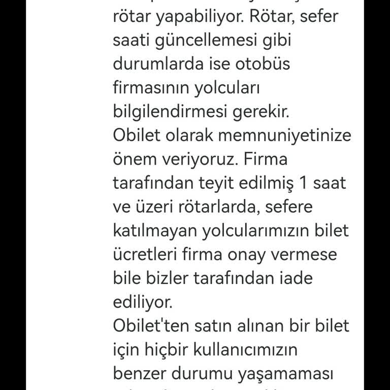 O-bilet Destek Yetersizliği