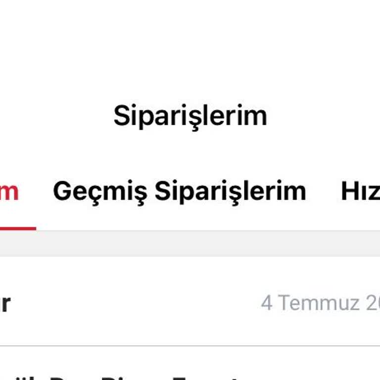Pizza Hut Verdiğim Siparişi Getirmedi