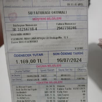 İSKİ Atık Su