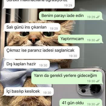 Promosyonmatbaaurunleri (Instagram) Ürünlerim Gelmedi Para İadesi İstiyorum