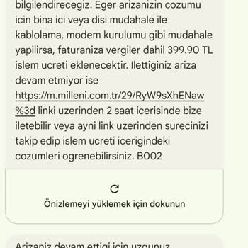 Millenicom 11 Gündür İnternet Arızasıyla İlgilenmiyor