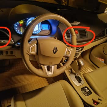 Renault Megane 3 Kalorifer Yönlendirme Izgara Tutamağı Kırılması