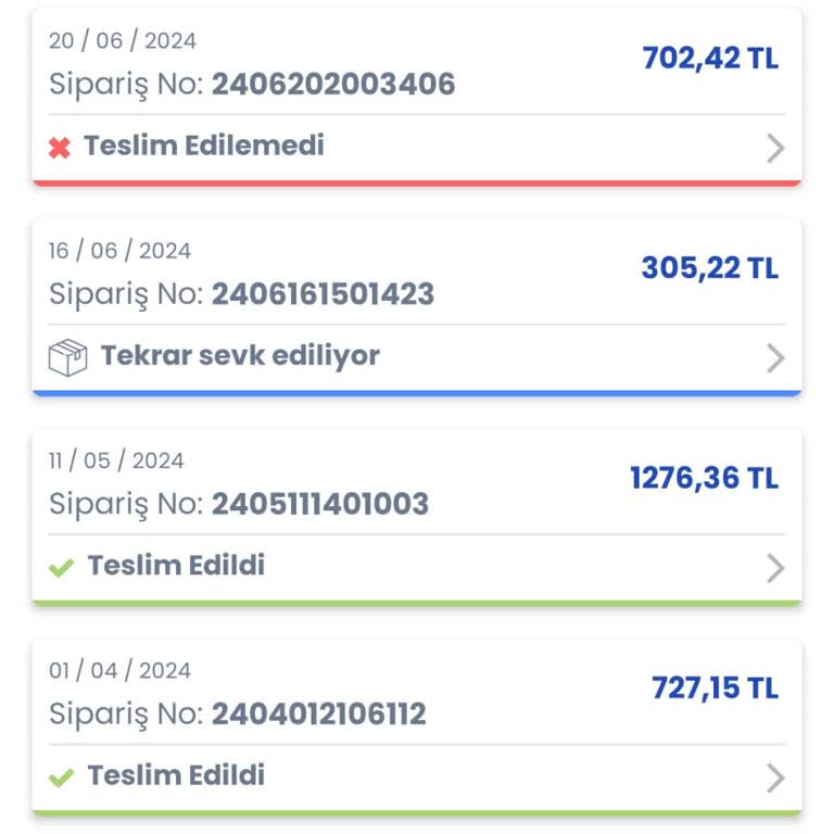 LCW Gönderilmeyen Kargo