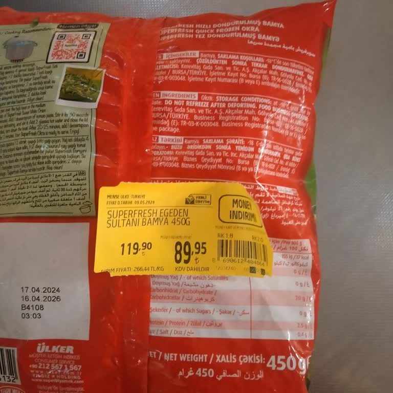 Migros Farklı Etiket Fiyatı