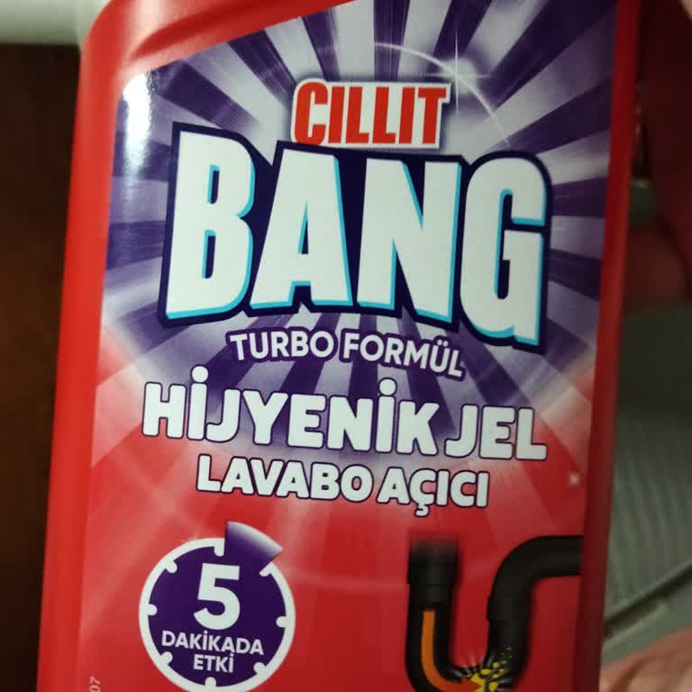 Cillit Bang Lavabo Açıcı İşe Yaramıyor