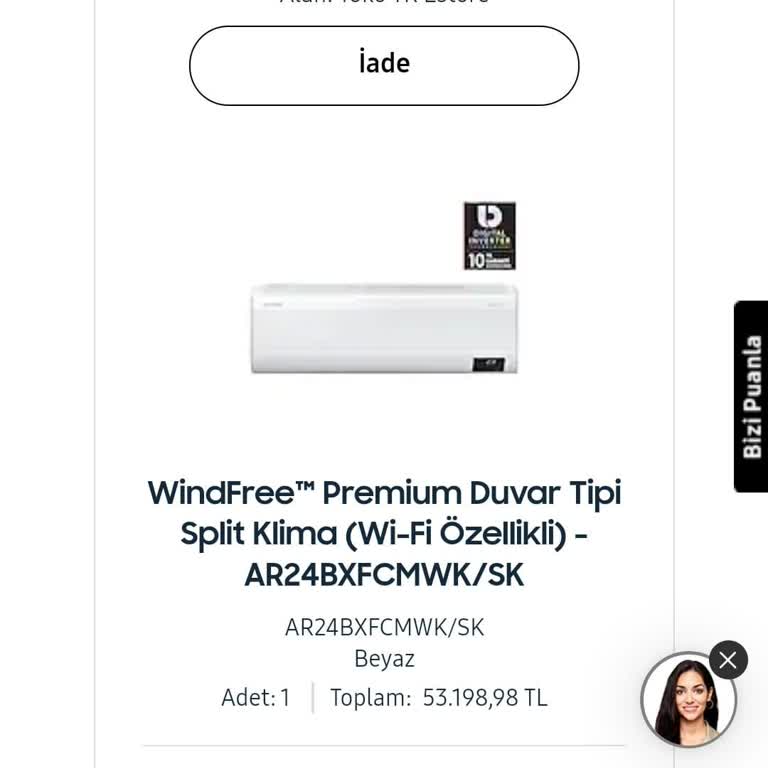Samsung Klima Kurulum Gecikmesi Şikayeti