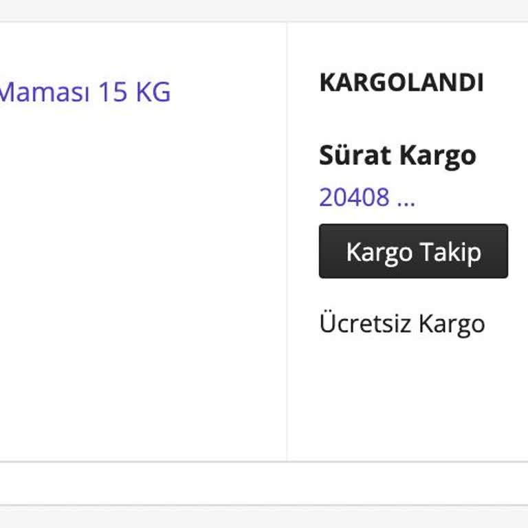 Sürat Kargo Kargo Teslimatında Yaşanan Gecikme Ve İletişim Sorunları