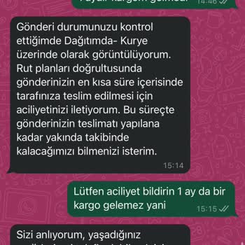 AGT Kurye 2 Aydır Kuryemi Teslim Etmiyor