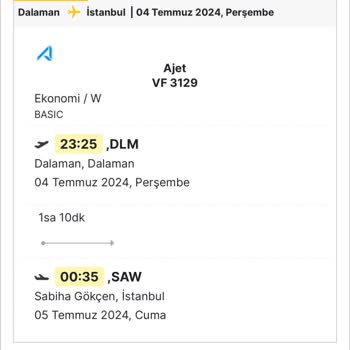 AJet (Anadolu Jet) Habersiz Rötarlı Uçuş