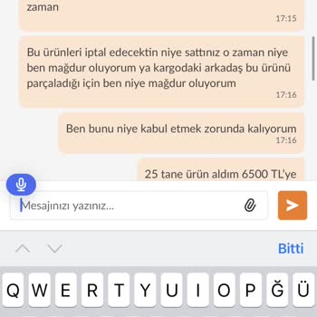 Trendyol Milla Şikayetçiyim