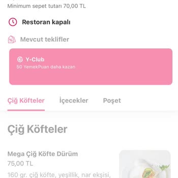Yemeksepeti Dükkanımız Açık Olduğu Halde Yemek Sepetinde Kapalı Gözüküyor