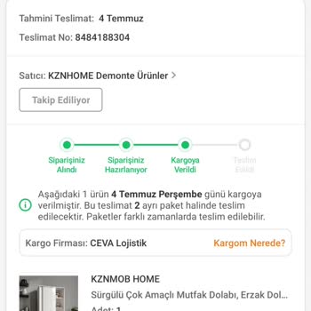 Ceva Logistics Kargo Tarafından 10 Gündür Kargonun Teslim Edilmemesi