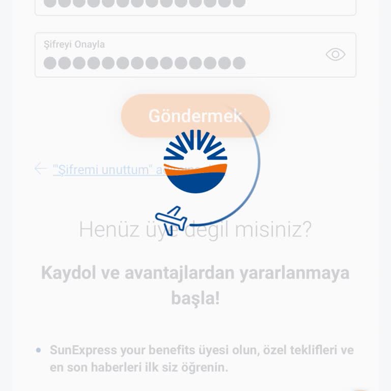 SunExpress Hava Yolları Şifre Güncelleme Sorunu: 10 Aylık Bekleyiş