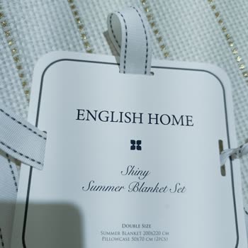 English Home Ürün Eksik Geldi.
