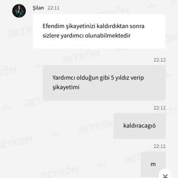 Betcombet Betcom 25000 TL El Basıyor Haksız Yere