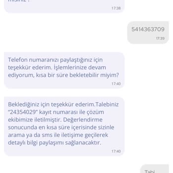 N11 Mavi Eksik Ürün