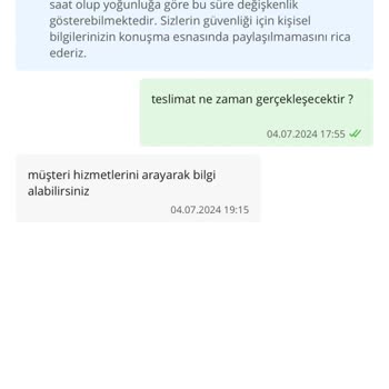 Çiçek Sepeti Şikayeti